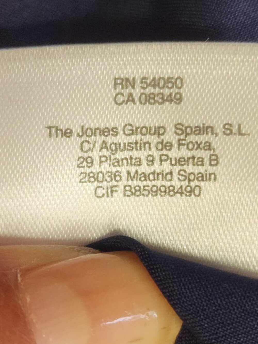 Quiet Luxury Anne Klein Navy Fit Flare Square Neck Dress 3/4 Sleeve Size 2 - Picture 6 of 16